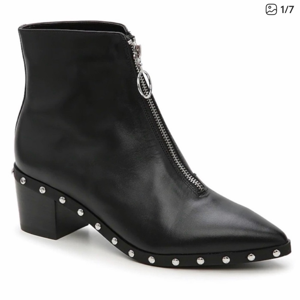 NWOT Kurt Geiger Sonny Studded black Bootie size 8.5